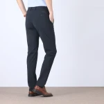 Men's Pants Business Black Suit Pants Slim Casual Straight Breathable Pants&Trousers