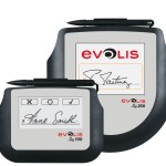 Evolis Sig200 Signature Pad Color 5â€™â€™ interactive LCD signature pad with backlight, USB